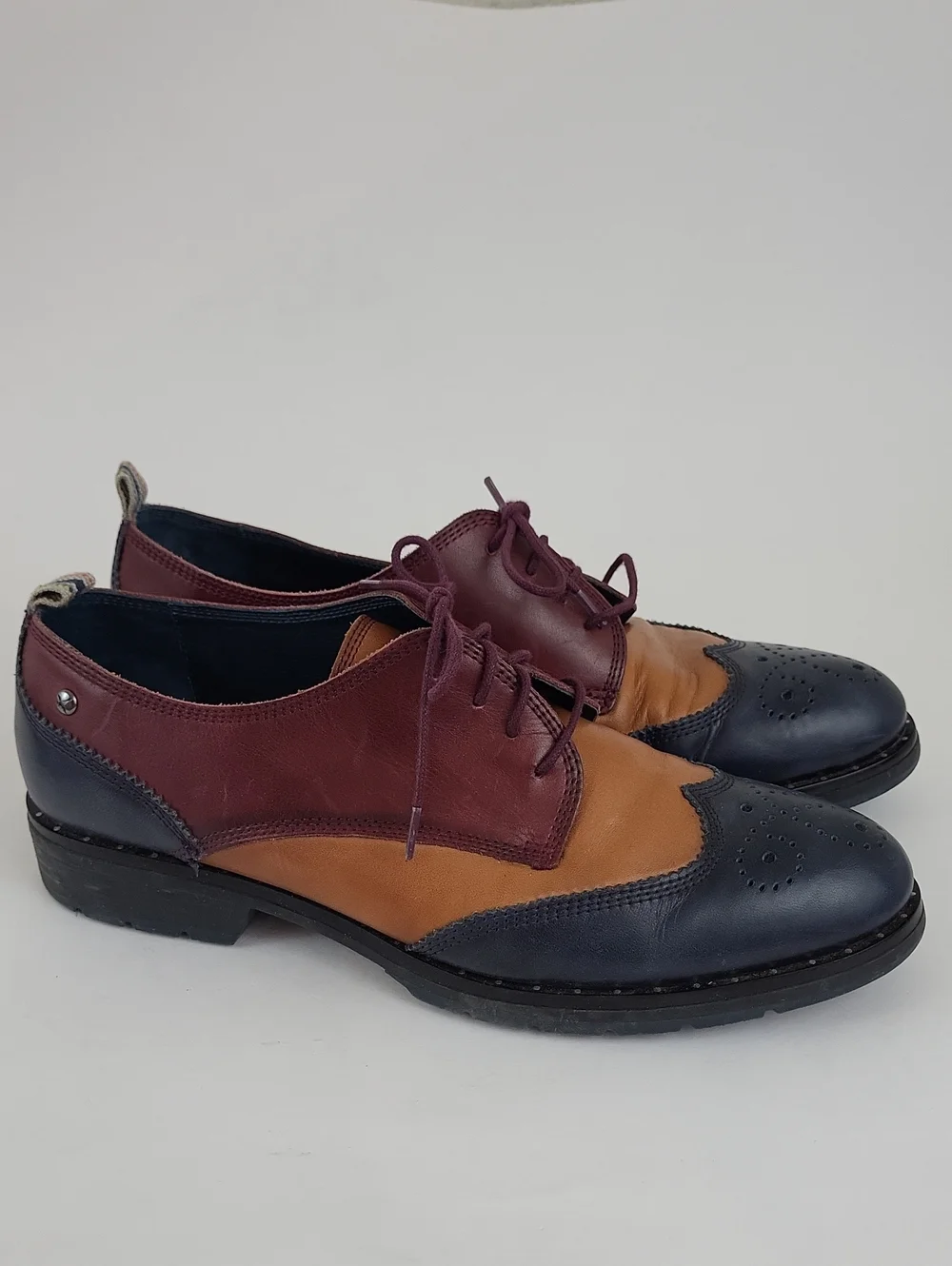 Women's Pikolinos Caravaca Oxford Wingtip Shoes Size EU 40 / Womens 9.5 - 10